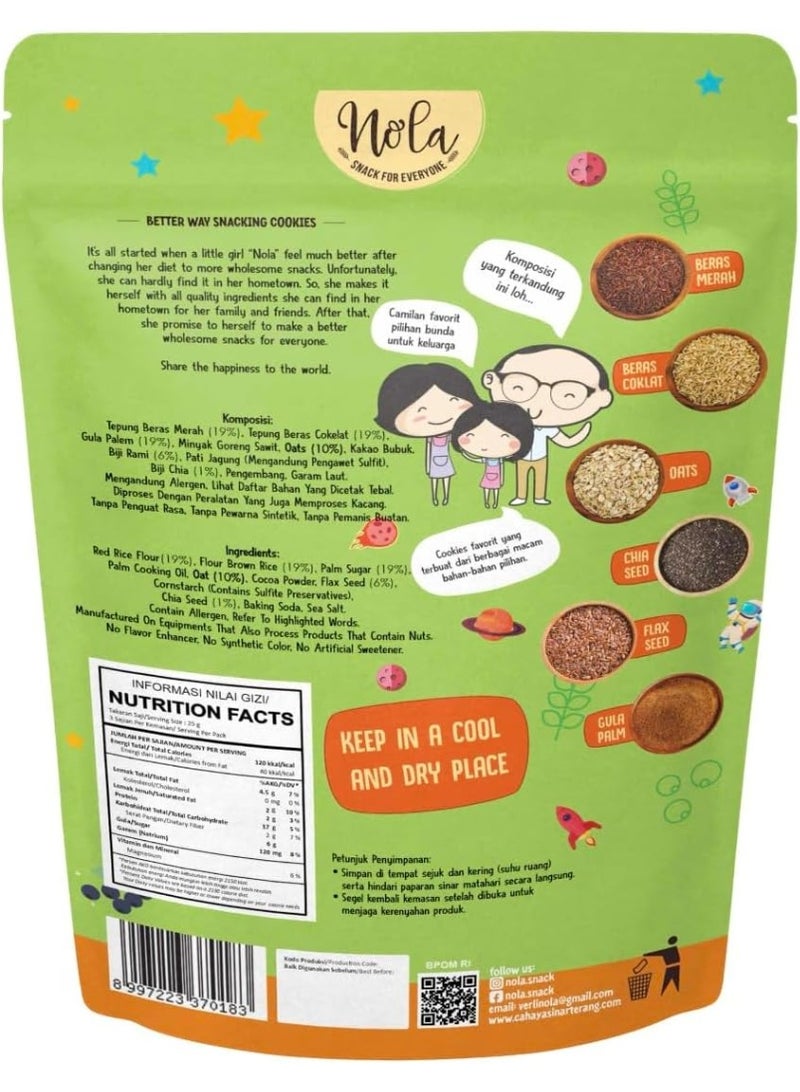 Nola - Gluten Free Mini Cookies with Chocolate 75G - Image 2